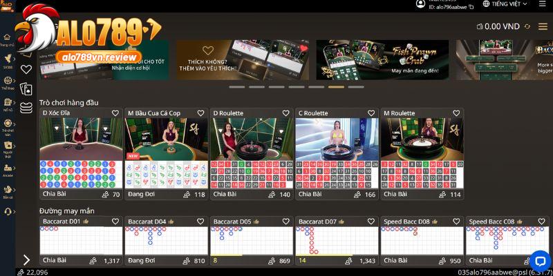 Casino ALO789 - Thiên đường của hơn 500 tựa game đình đám 1 Casino ALO789 là thiên đường của hơn 500 tựa game đình đám